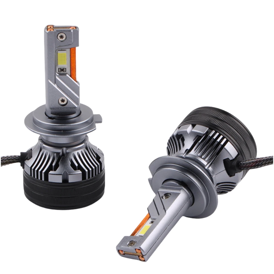 Hot Sale H7 200W 30000lm White Color Three Coppers Led Car Headlight With Canbus