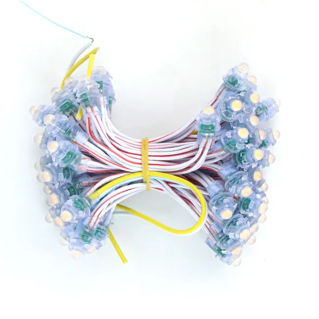 Christmas String Lights 9MM Dot Module 12V Led Pixel Light for Signboard Advertising Channel Letter
