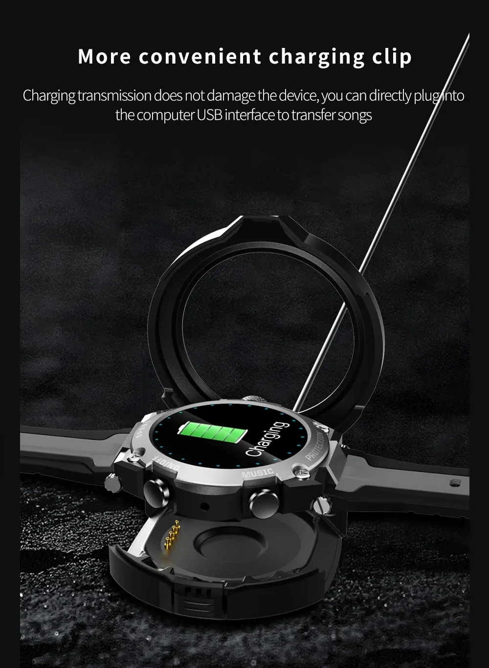 Professional outdoor sports smartwatch DK10 Blood Pressure Heart Rate Monitor Wrist Waterproof outdoor Fitness Tracker Bracelet