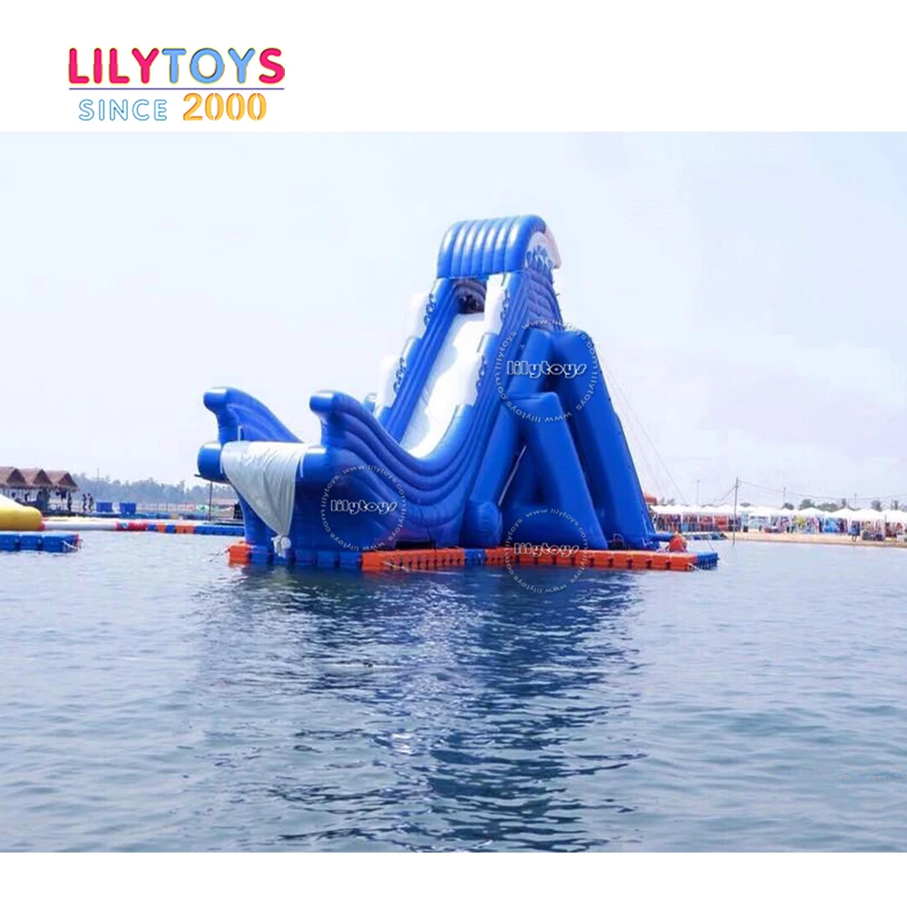 Коммерческая большая плавающая водная горка