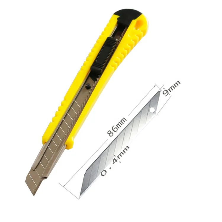 small knife 9mm utility knife snap-off blade cutter knife