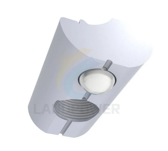 Chinese supplier hot sale Aluminium ball of A 2 rotatable M 8  slot nut used in solar mounting system