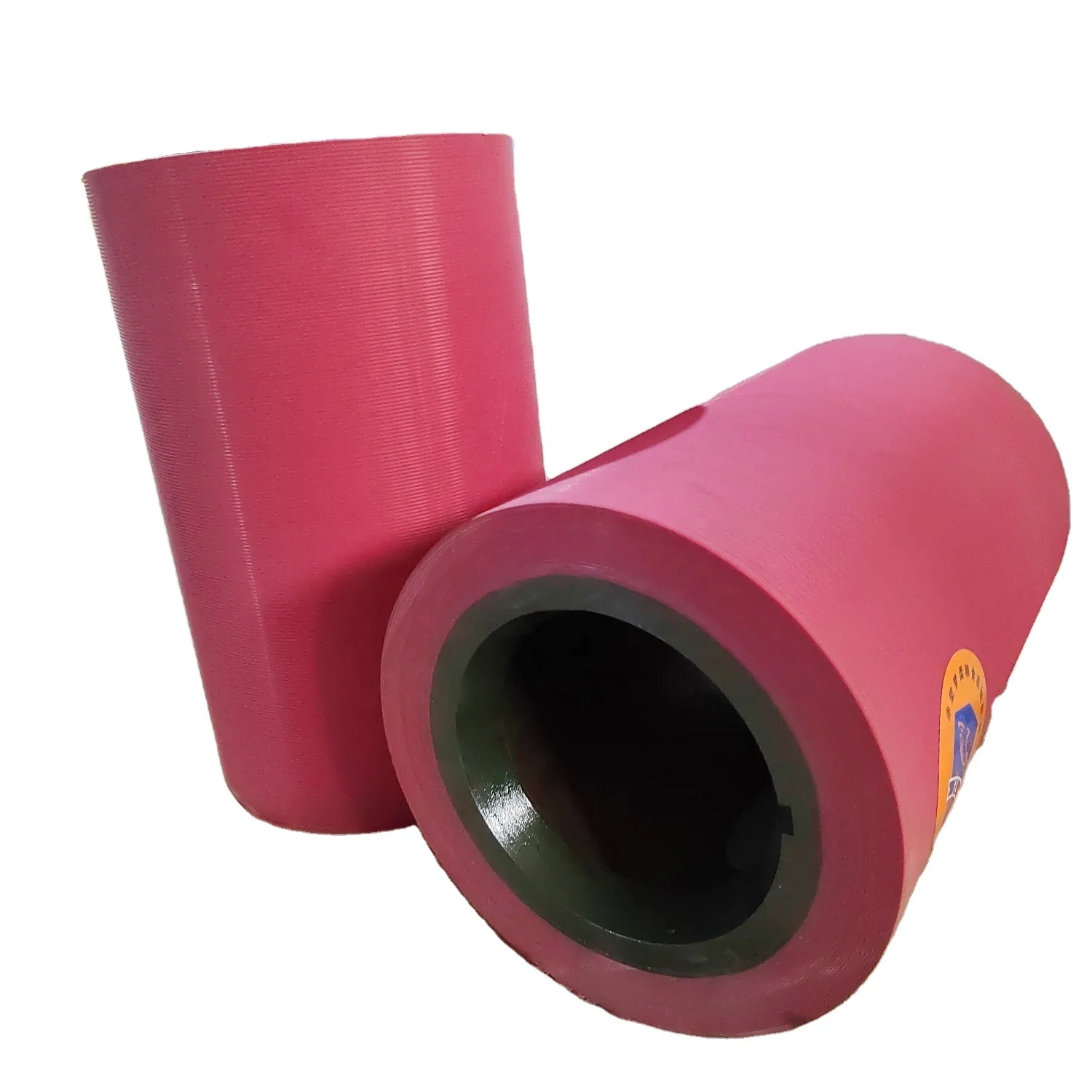 14 inch rice huller rubber rolls 14 inch rice mill rubber rollers 14 inch rice dehusking rollers on casting steel drum