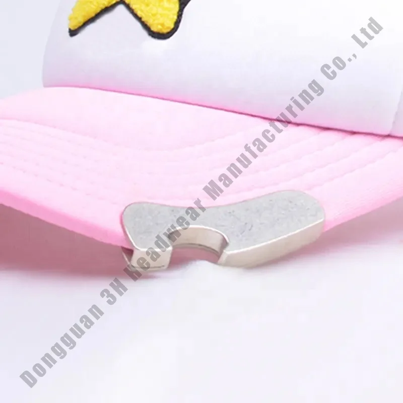 5 Panel Foam Trucker Cap Custom Embroidery Logo Baseball Cap With Bottle Opener Hats