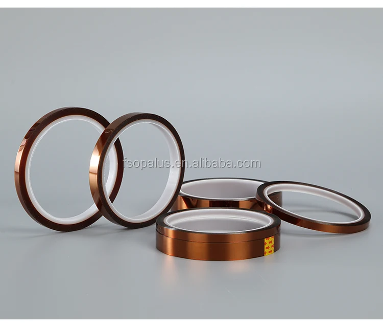 Custom Low Price Esd Die Cut Polyimide Black Kaptone Tape