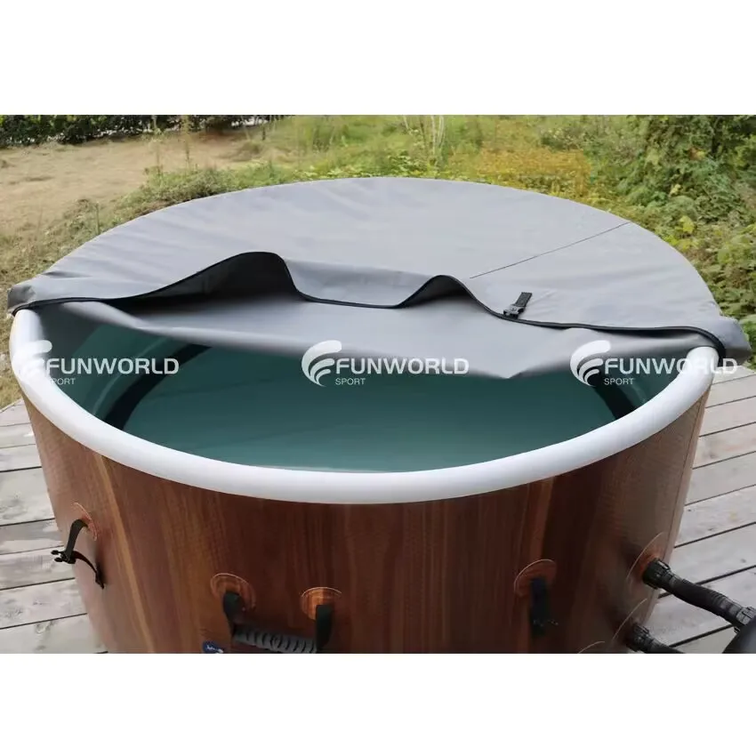 Hot Sale Jacuzzi Swimming Pool Inflatable Jacuzzi Spa Tubs	Recovery Ice Tub Foldable Bathtub For Outdoor
