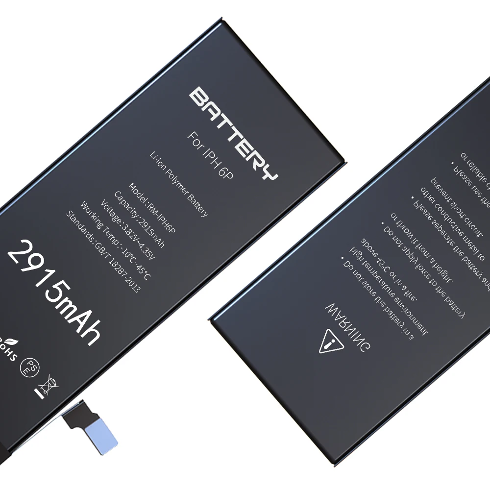 Li-ion Polmer 2915mah Battery for iPhone 6 Plus Replacement Battery