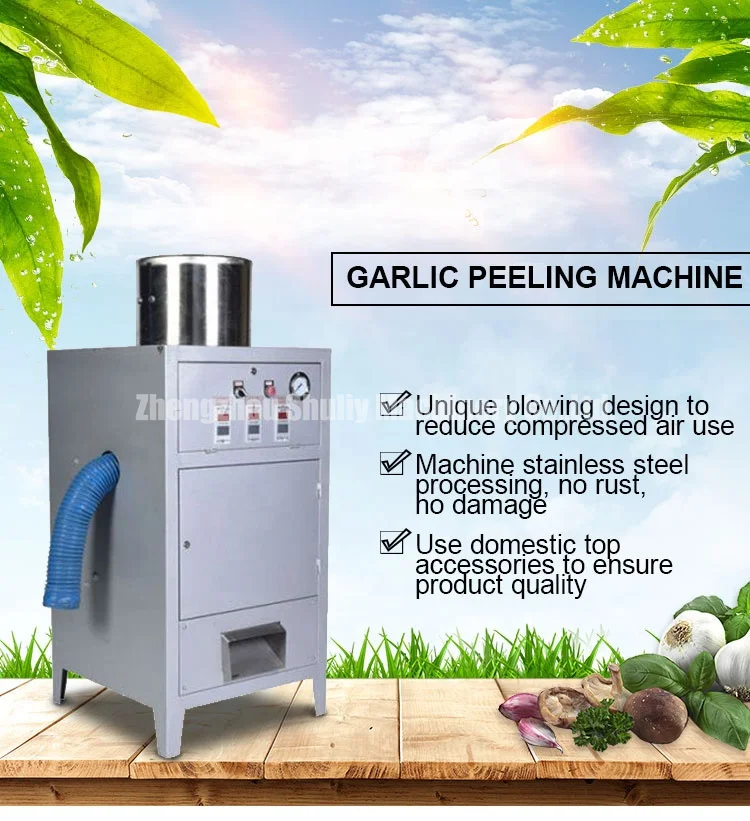 good quality Garlic peeler machine automatic price of garlic peeling machine