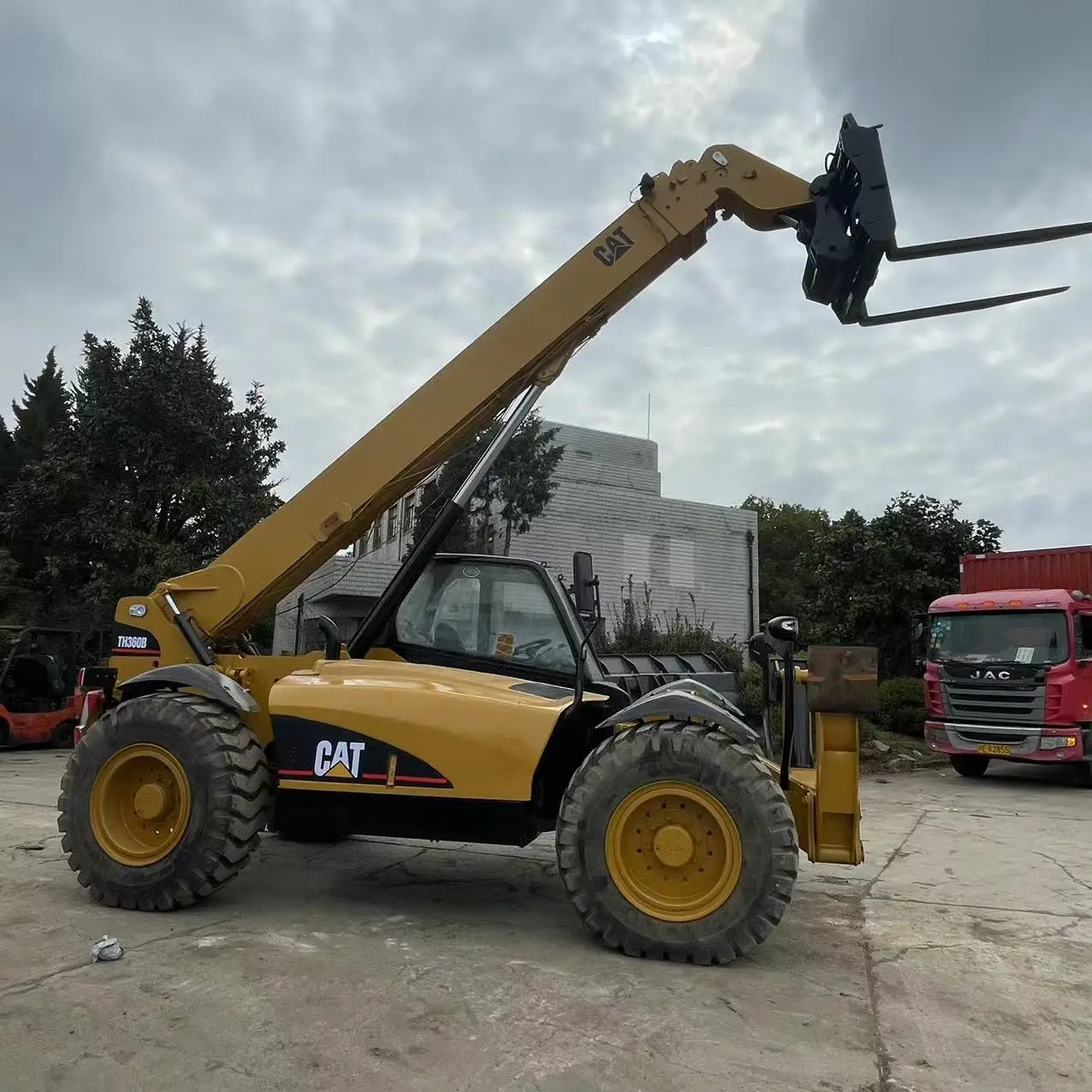 Cat CAT TH360B Подержанный автопогрузчик хорошее рабочее состояние на складе по низкой цене