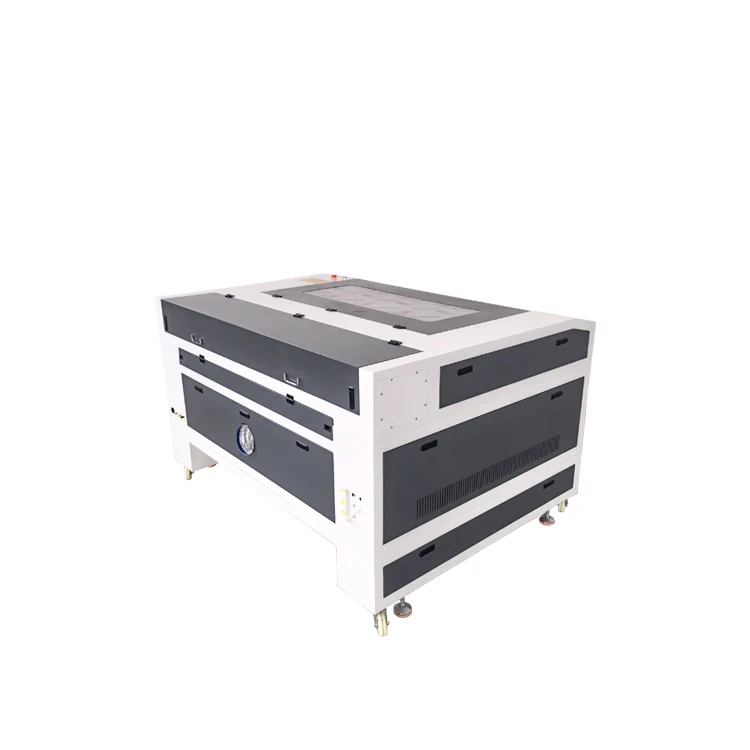 Integrated CO2 Laser Cutting Engraving Machine 1300x2500 with Fabric Bed USB Port & Exhaust Fan for Wood Stone & Paper