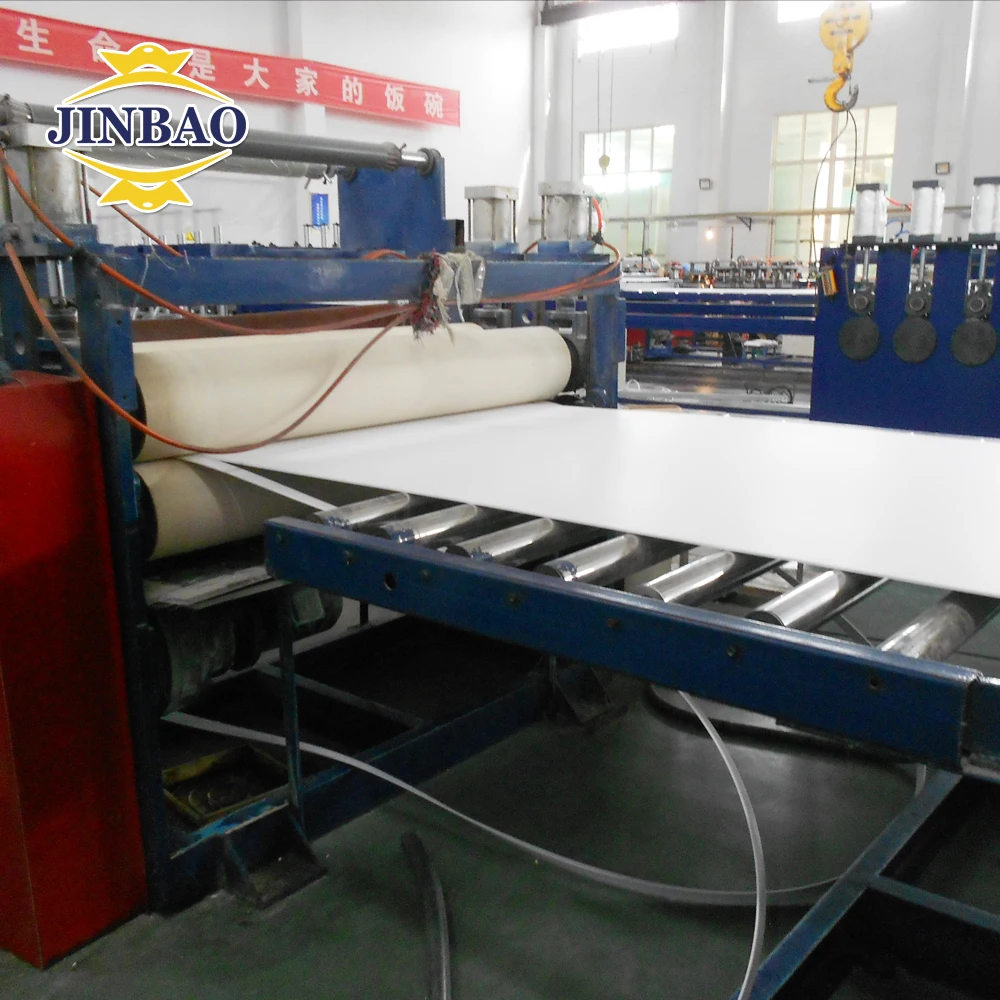 JINBAO rigid sheet  4x8 8mm 18mm plastic sheets waterproof co extruded foam blocks foam board pvc for kitchen cabinets