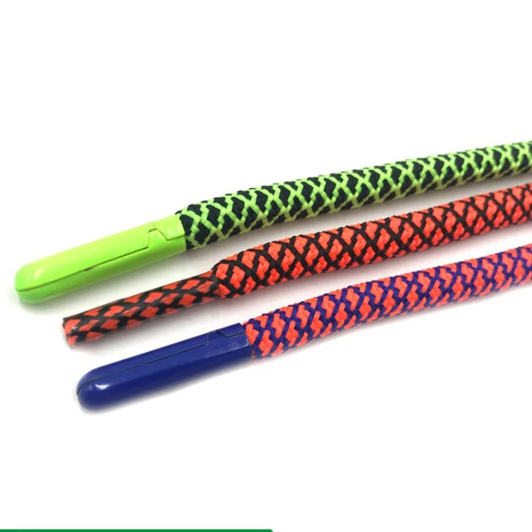 Telephones & Accessories Hoodie Cord 6mm Polyester Reflective Round With Metal Aglets DrawstringTelephone Cords