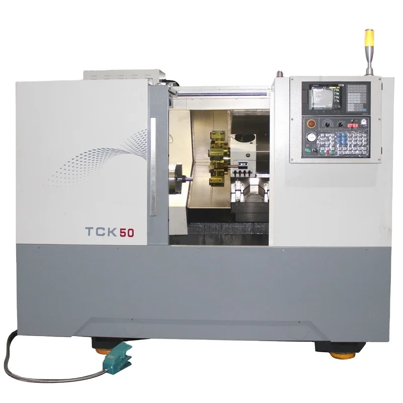 Hot Selling Horizontal TCK-50 Lathe Machine CNC Turning Lathe Machine For Metal