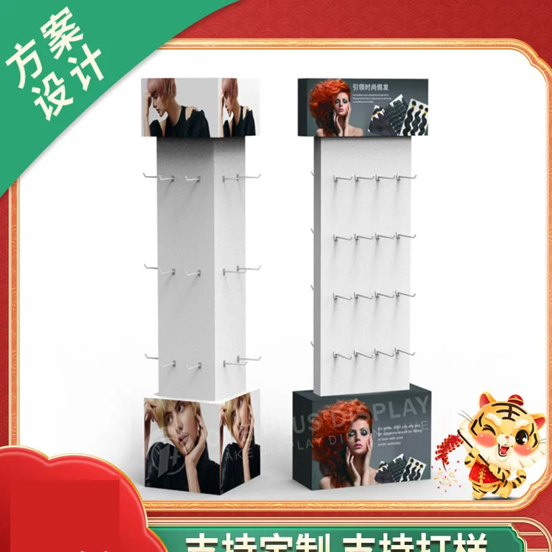 cardboard hook display box custom design luxury cardboard cell phone box cardboard display stand display box retail paper rack