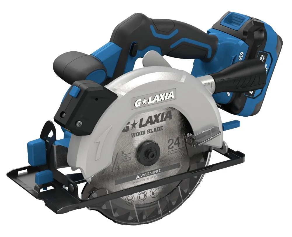 Galaxia Profesional Power Tools Cordless 20V Circular Saw 165mm Saw Brushed With Laser Bare Tool