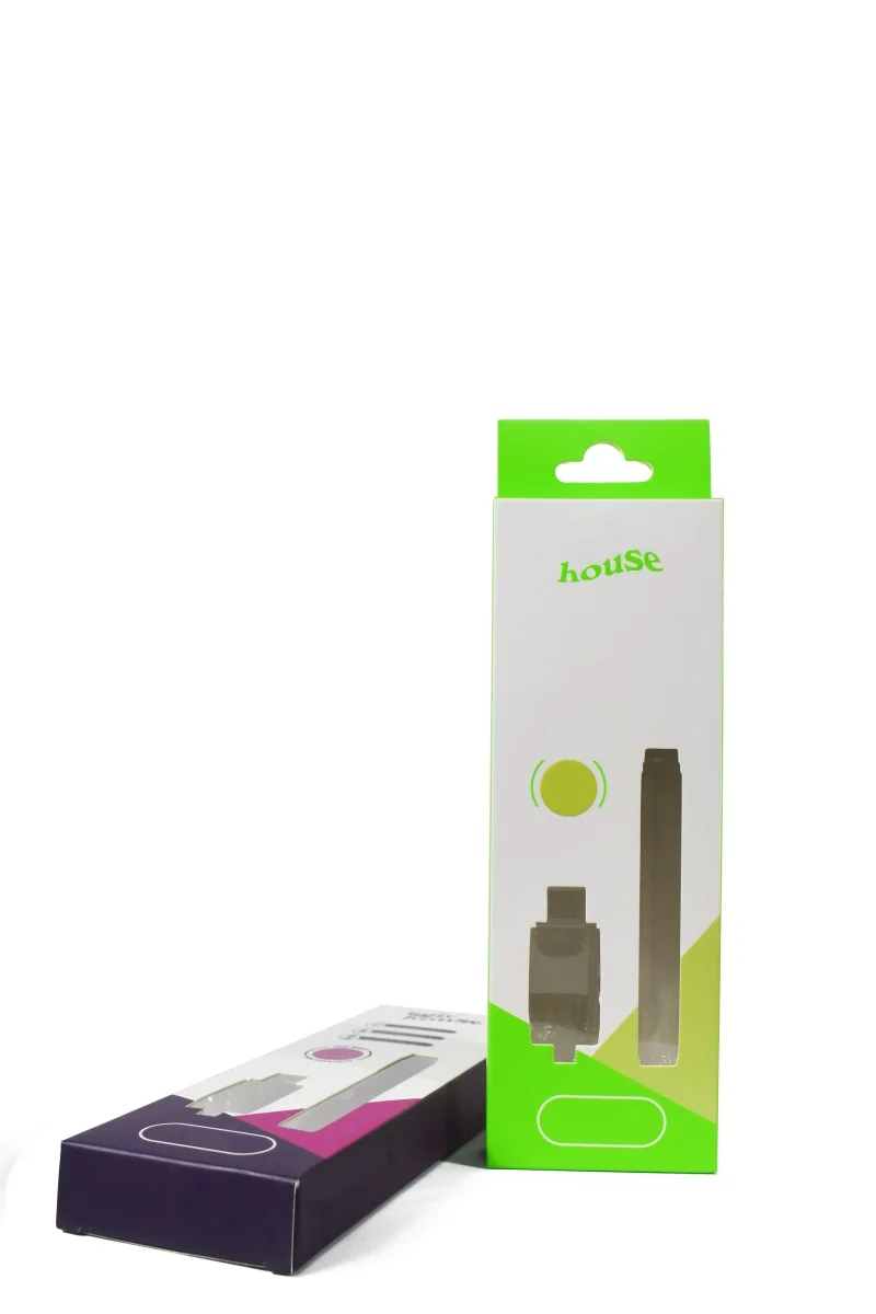 Custom disposable wholesale 0.5ml 1ml  cartridge packaging  paper gift box battery pen rigid box Cr carts packaging