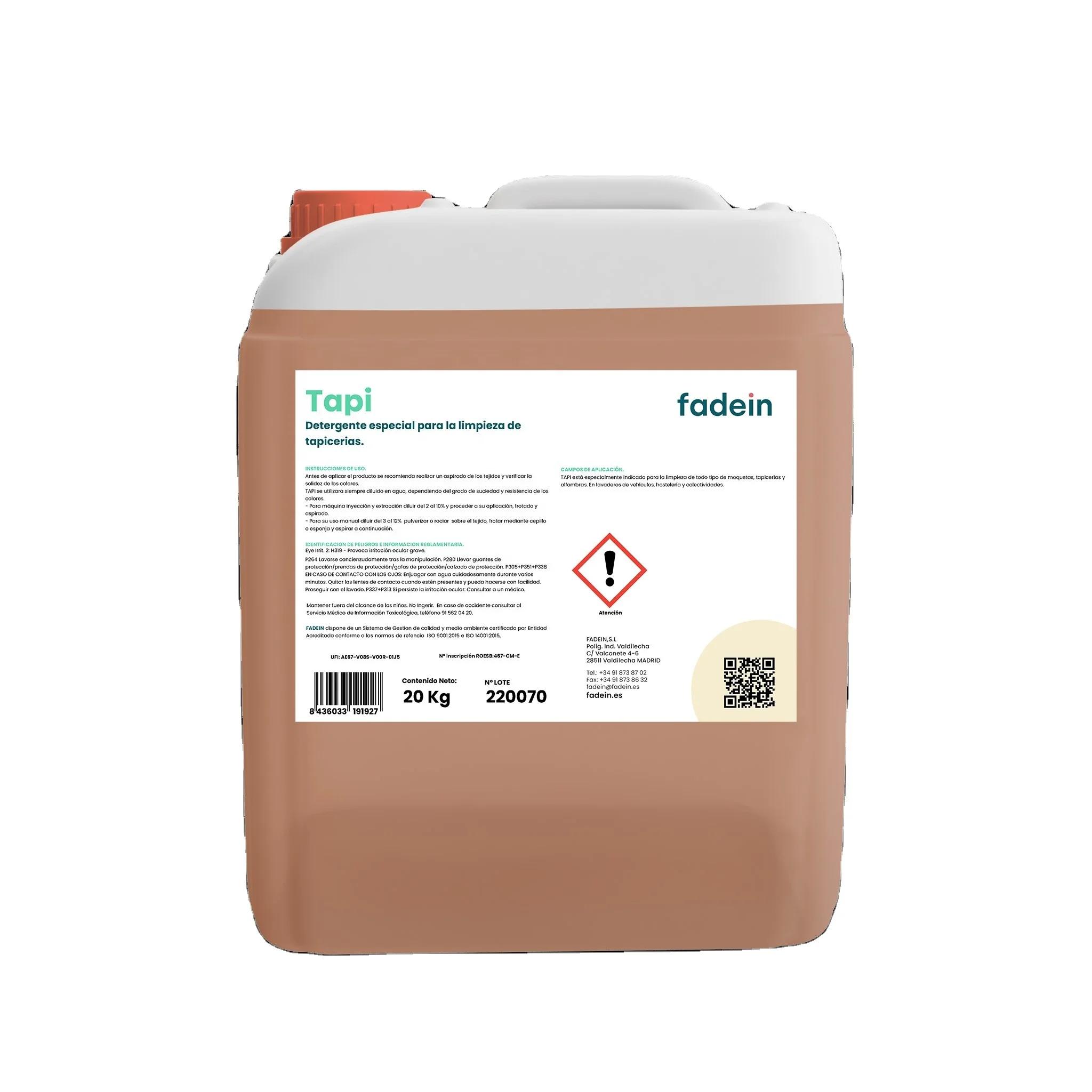 Household High Efficiency Controlled Foam Detergent Deep Cleaning Stubborn Dirt Cleanser For Upholstery Textiles