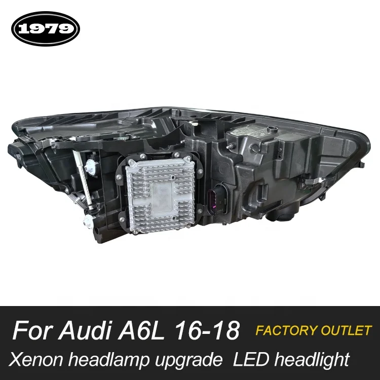 [1979] Factory Outlet 2012-2018 xenon headlamp upgrade LED headlights For Audi A6 c7pa