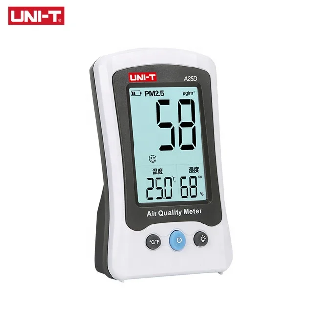 UNI-T A25D Air Quality Monitor HCHO PM2.5 Gas Analyzer pm2.5 sensor pm10 meter portable