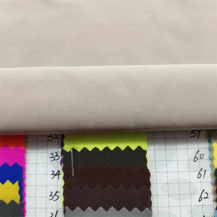 180GSM 82% nylon 18% spandex Matte fabric  4 Way stretch Spandex fabric for Swimwear, yoga suit and tight fitting clothing