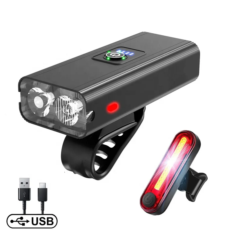 Bike Lights Front and Back Bicycle Accessories Light for Night Riding Cycling