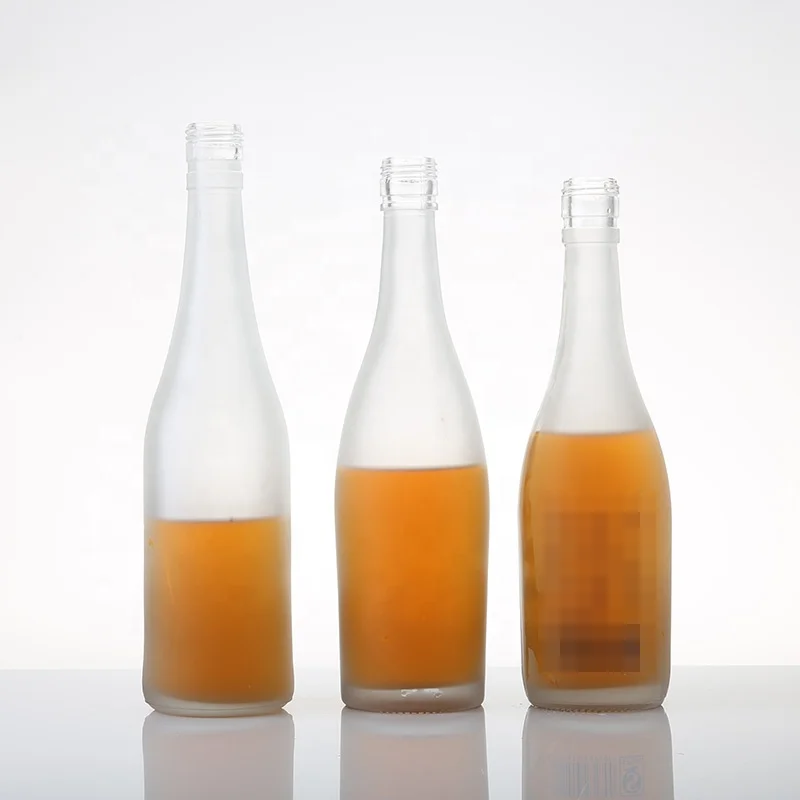 Affordable Quality Clear Flint Custom Color 750ml Glass California Hock Wine Bottle Flat Bottomed Cork Finish