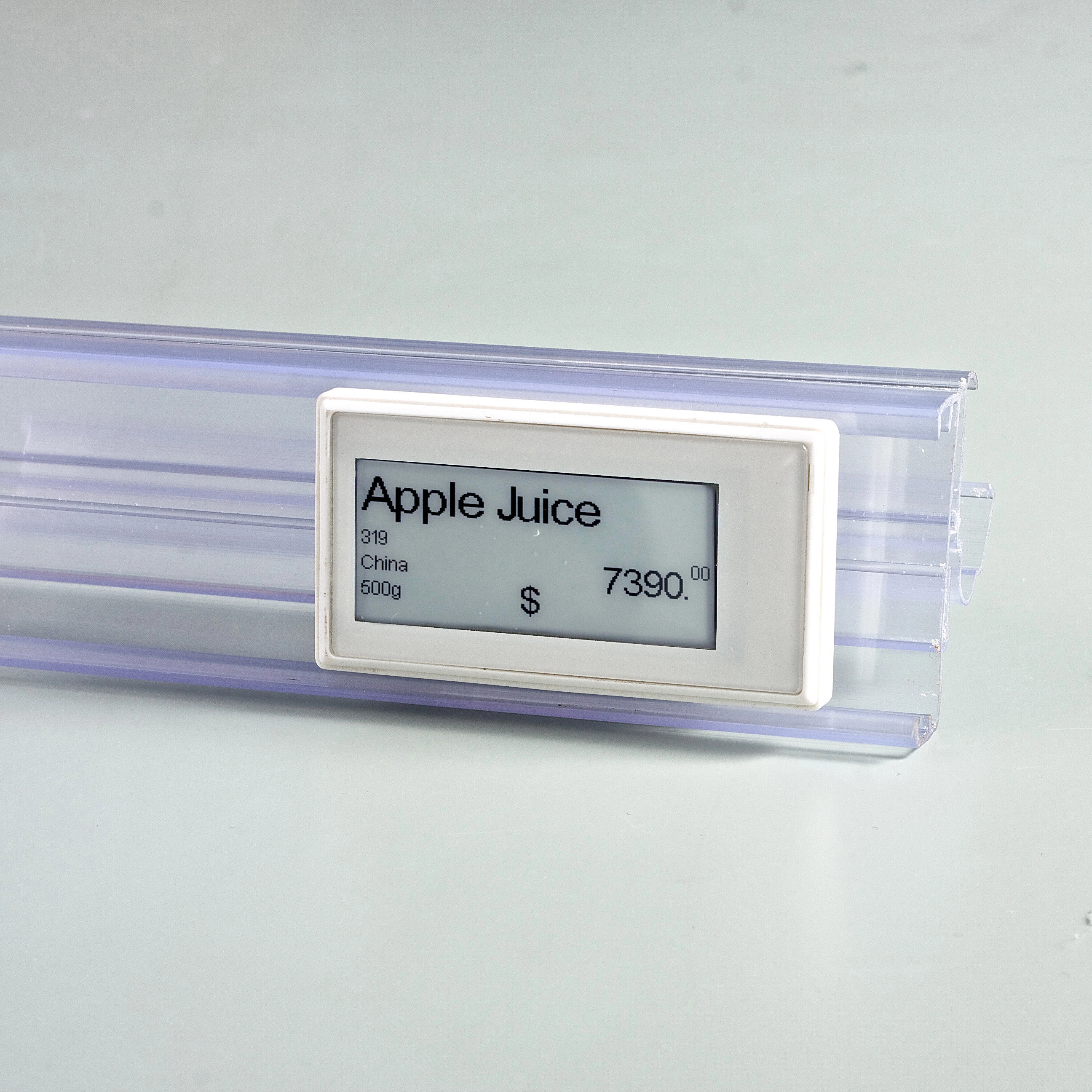 Hot Sale Supermarket PVC Electronic Shelf Price Tag Label Holder Rail for ESL