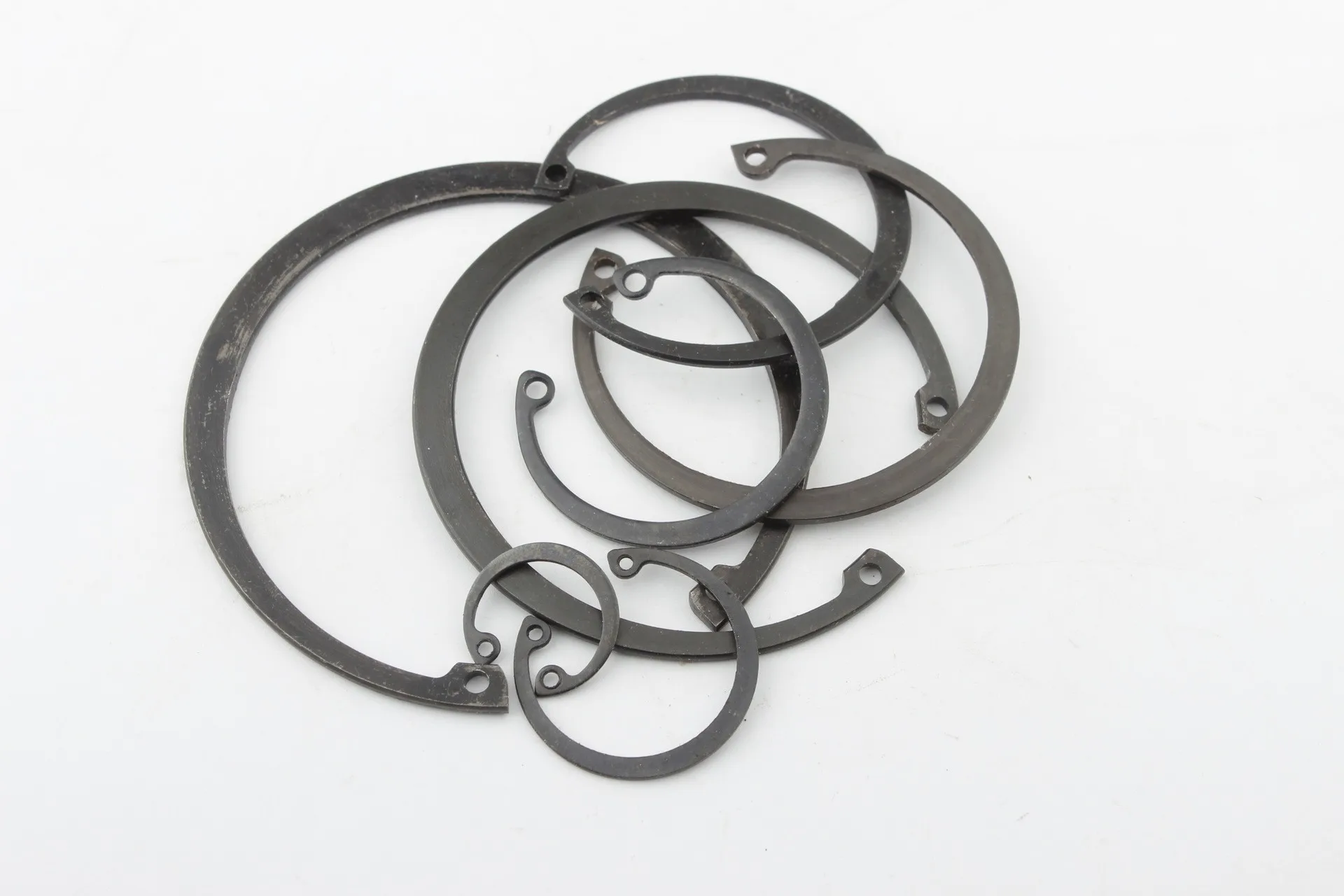 Factory Direct Stainless Steel GB893 Hole Elastic Retaining Ring Inner Retaining Ring C-Shaped Retaining Ring Washers