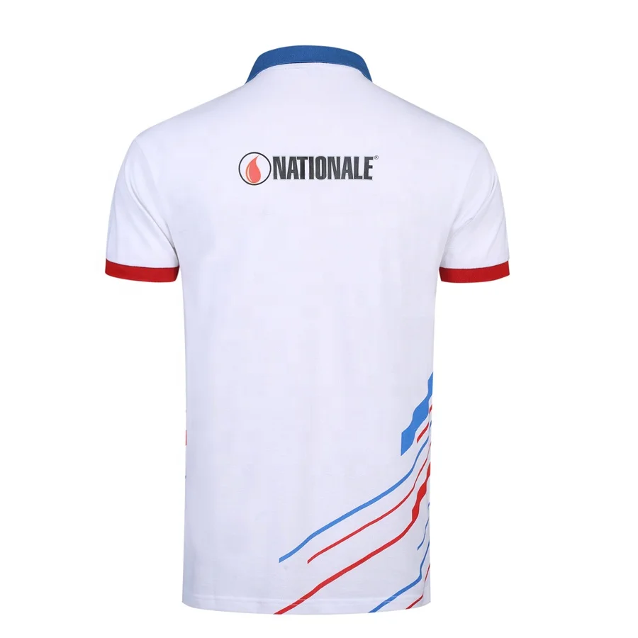 customise security guard embroidered logo retail mercerized mens 100% cotton school uniforms jersey classic stripe polo shirts