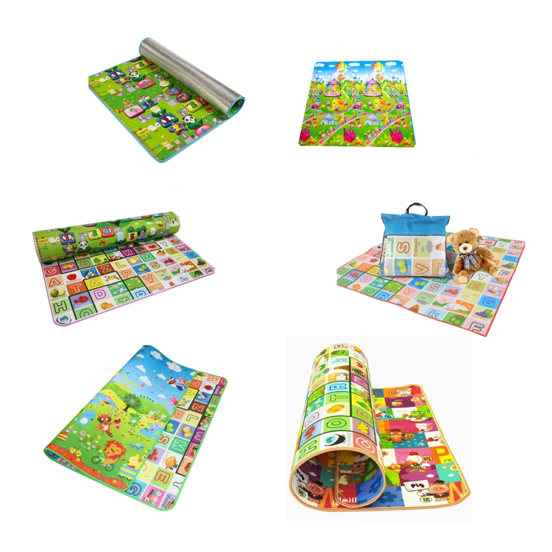 epe foam baby play mat, soft non-toxic anti slip eco-friendly baby crawl mat, custom pattern baby play mat floor mat carpet