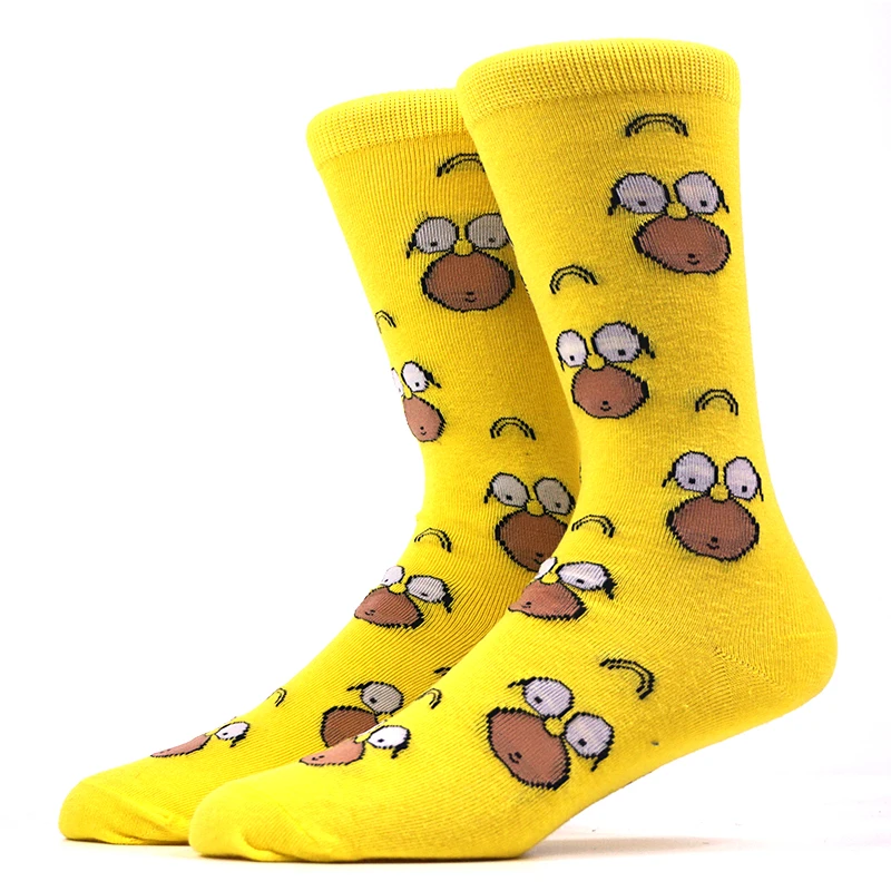 2023 custom oem Anime Men knitted Socks Women cotton Cosplay Character Calcetines Adult Unisex cartoon Hip Hop Happy Funny Socks