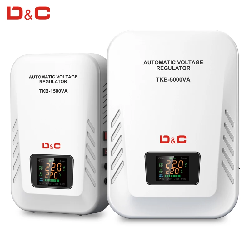 Factory Direct Price 80V-260V 1KVA 3KVA 5KVA 8KVA Wall mounted voltage stabilizer automatic 220V avr regulator