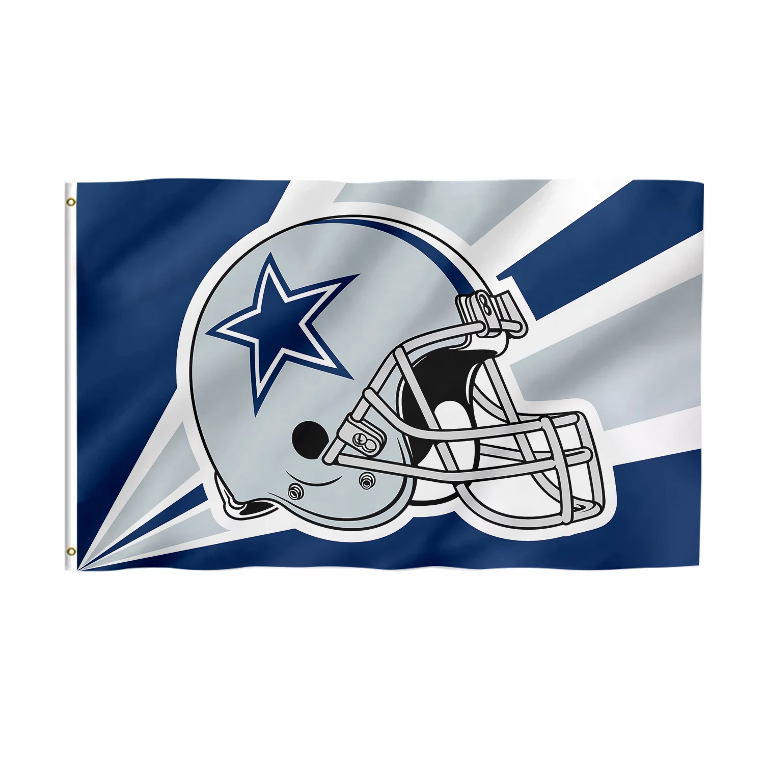 NFL Flag Hot Sale Dallas Cowboys Flag Custom Printing 100%Polyester 3x5ft Durable Used in Super Bowl Custom Dallas Cowboys Flag