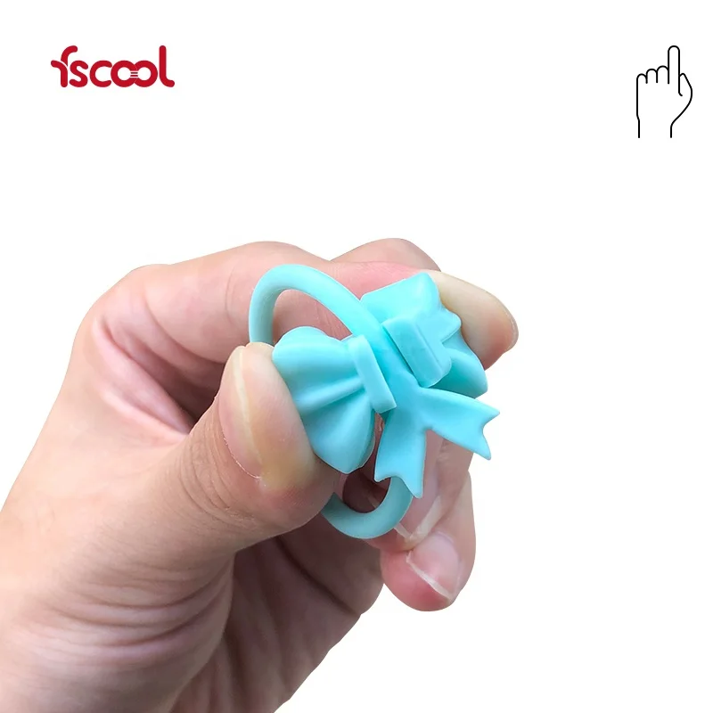 Factory Directly Silicone Portable Adjustable Cable Tie Clips Silicone Wire Winder organizer