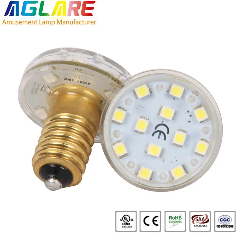 Aglare e14 amusement led lamp with turbo housing 60V/110V/220V for funfair lighting