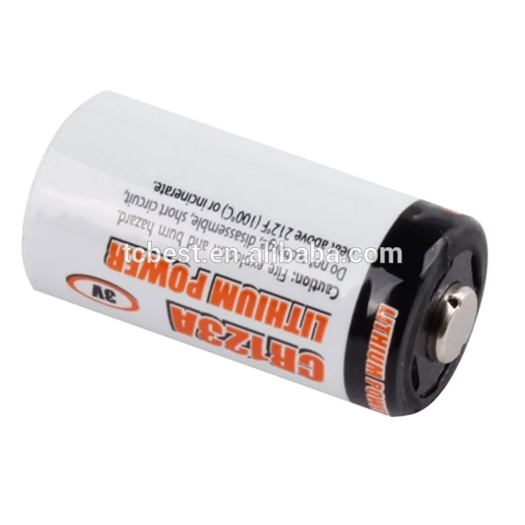 CR123A Li-MnO2 Battery 3V 1500mah for Smart Meters Medical Equipment Wireless Communications Electric Toys Cameras