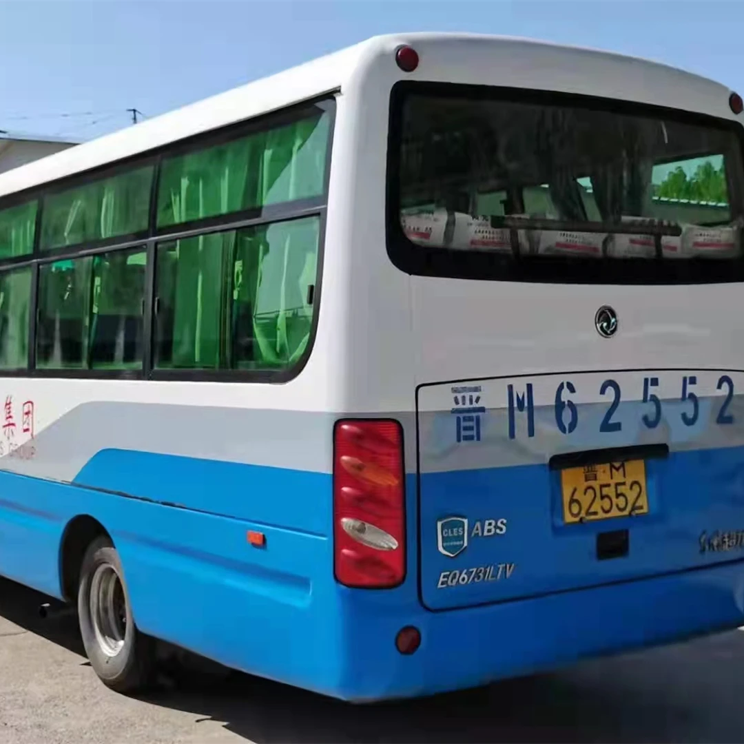 2017 year dongfeng used bus with 29 seats left hand drive on Sale