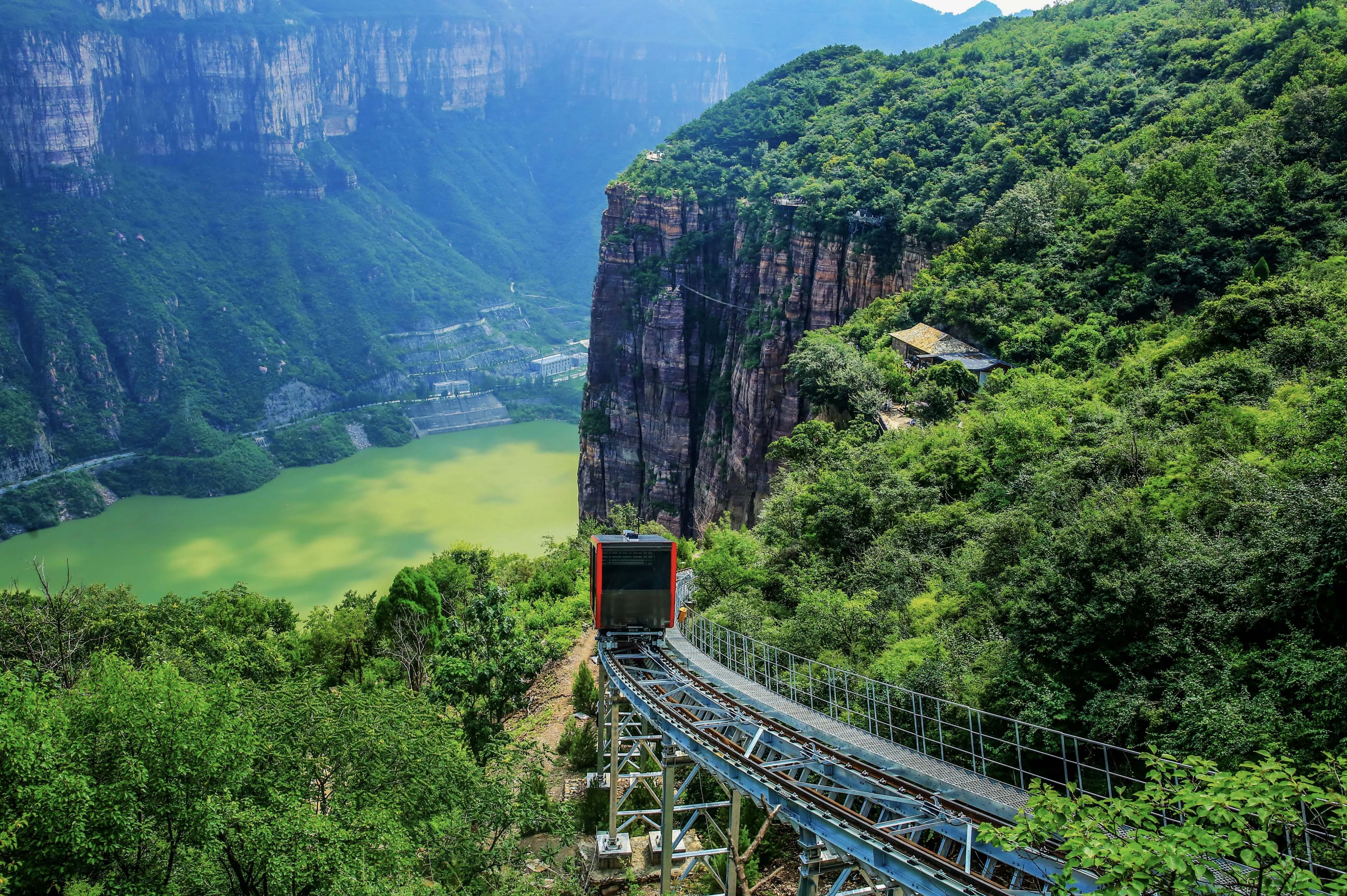 High quality Hanging basket  amusement Sightseeing equipment Cable cars aerial Ropeways tramway