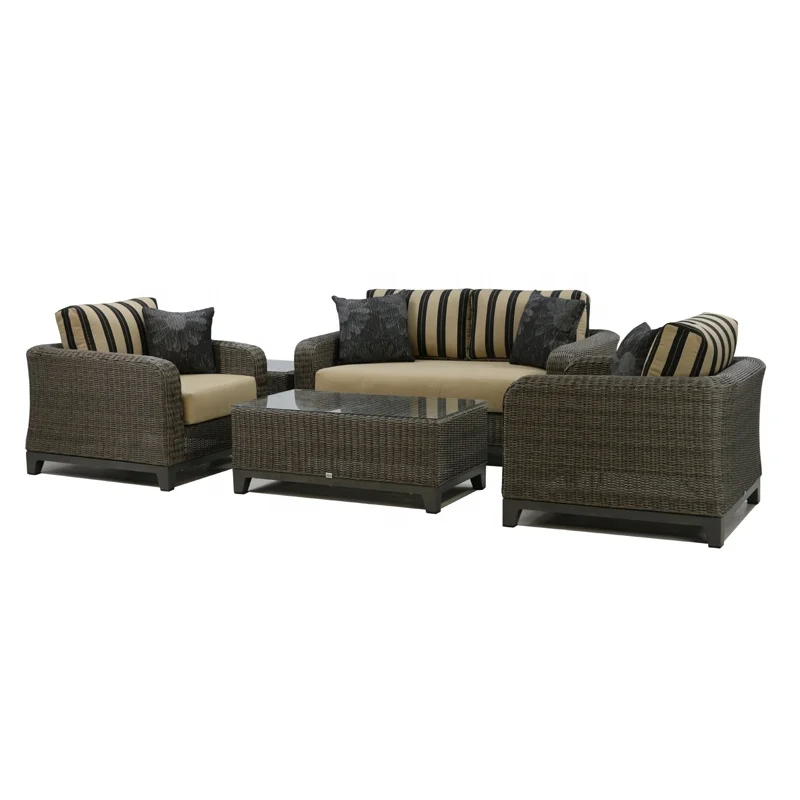 Outdoor Wicker Furniture with premium cushion