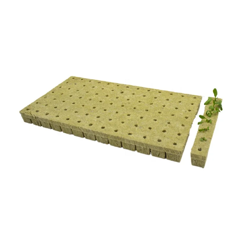 OMANA Plant Growing Hydroponic Rock Wool Hydroponic Rock Wool Cubes For Lettuce Growing