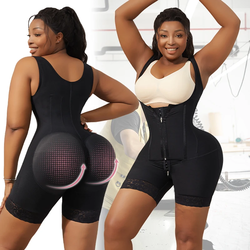 High Compression Tummy Control Stage 1 2 Colombian Garments Wholesale Post Op Surgery Fajas Colombianas Shapewear For Women