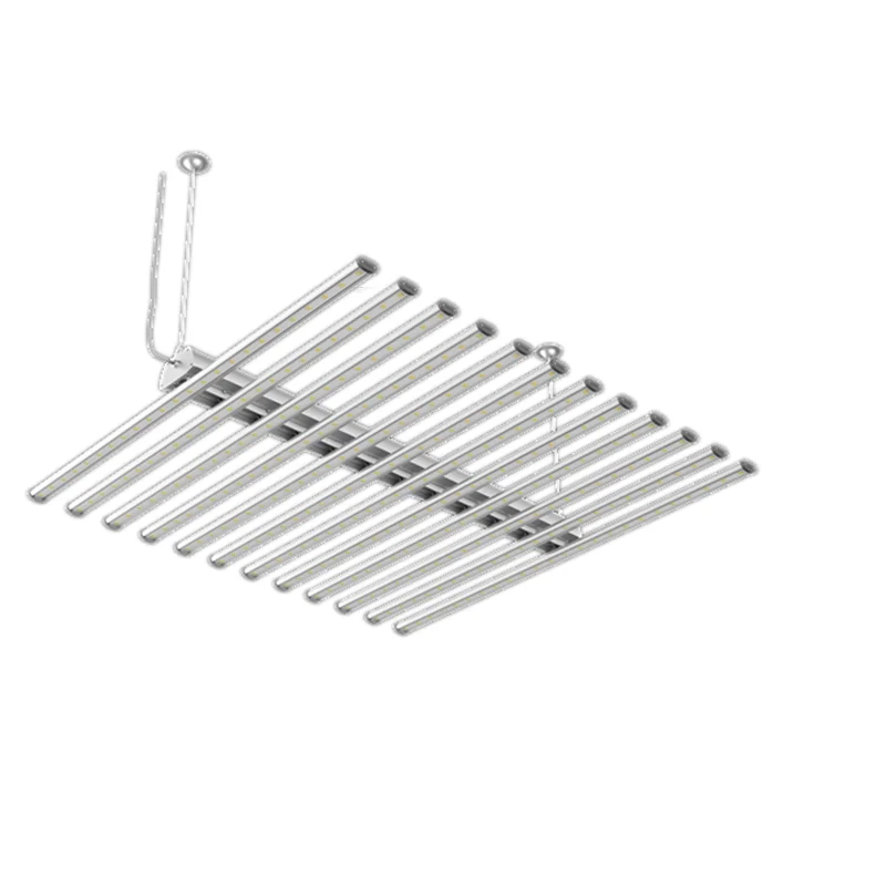 Vegetative footprint 8x 8 led grow bars for Soil, hydroponic, aeroponic, or aquaponic systems