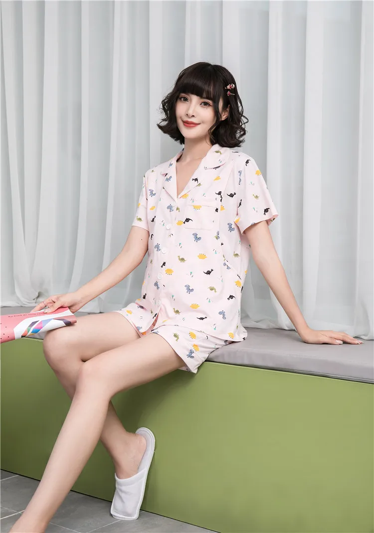 Two Piece Pijama For Pregnant Woman