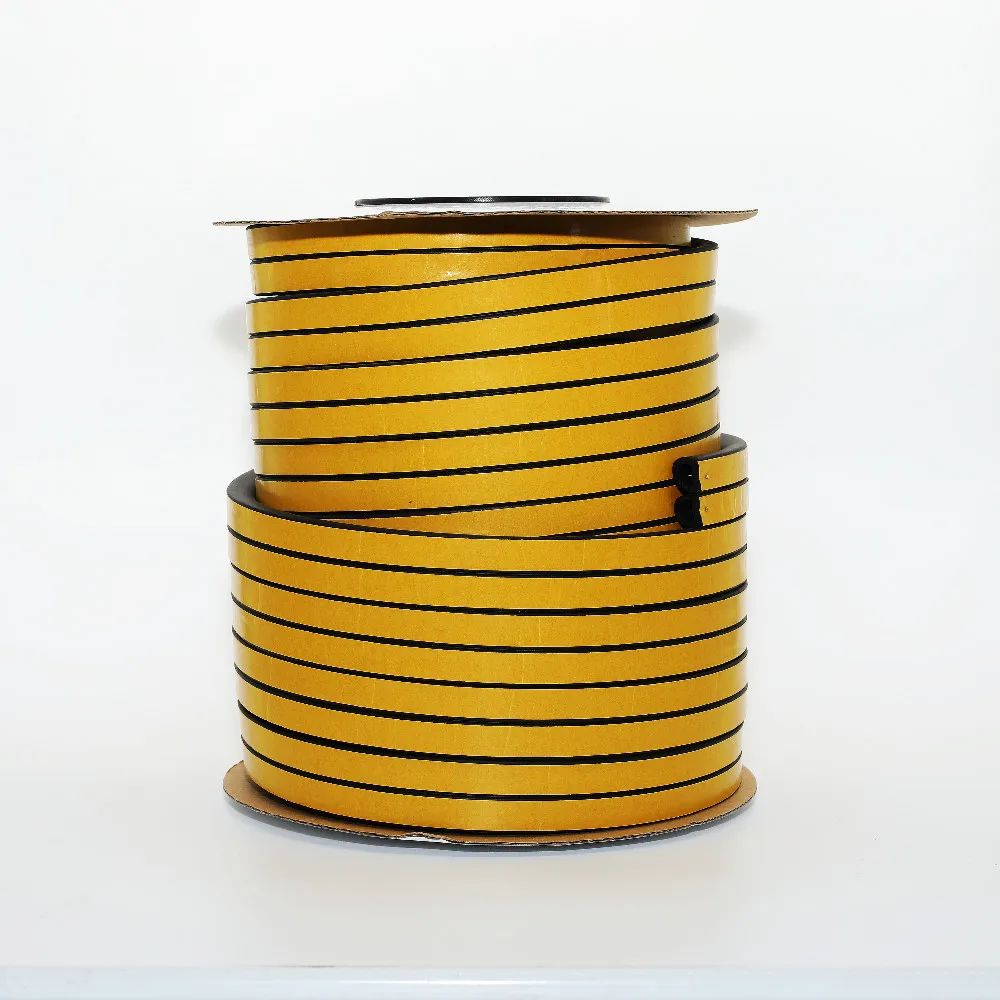 self adhesive EPDM foam rubber door seal weather strips sealing strips