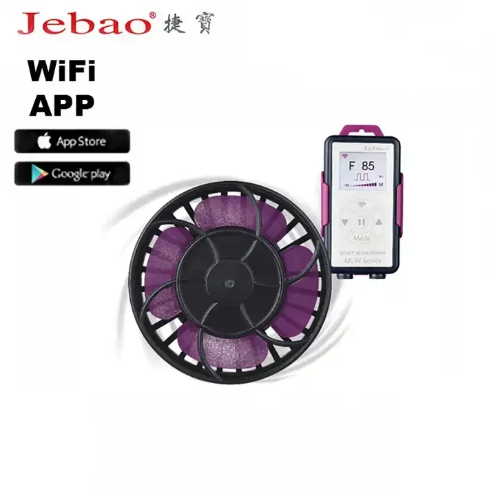 Jebao MLW MOW серии аквариумных умных волнообразных насосов с Wi-Fi ЖК-контроллером для аквариума морскими рифами
