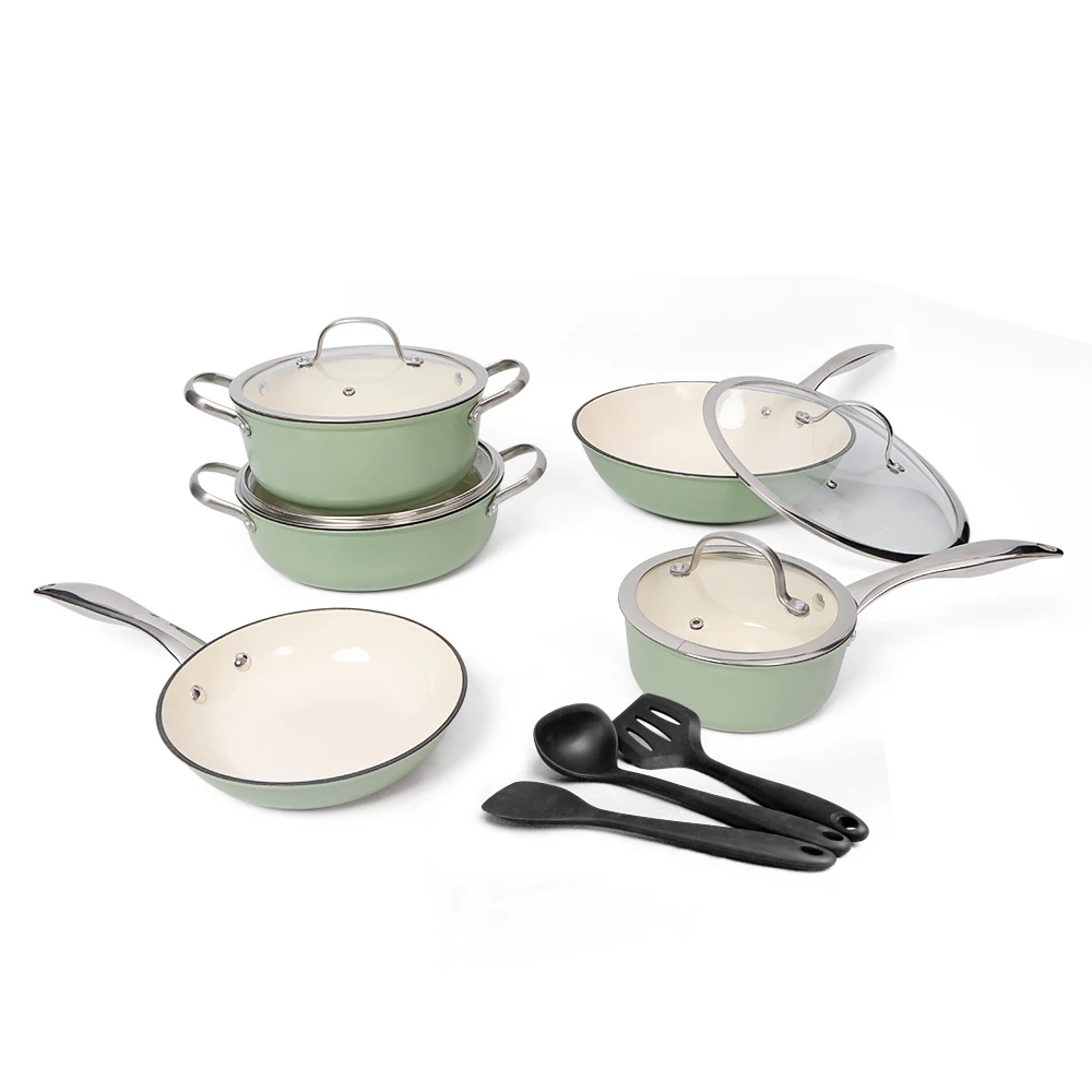 Turkish cast iron enamel cookware 1 set