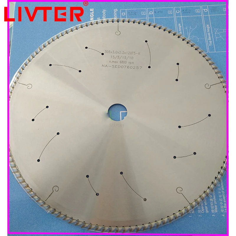 LIVTER Wood Circular Saw Blade  Tungsten Carbide Tipped Teeth  Woodworking  Alloy Saw Blade For Wood
