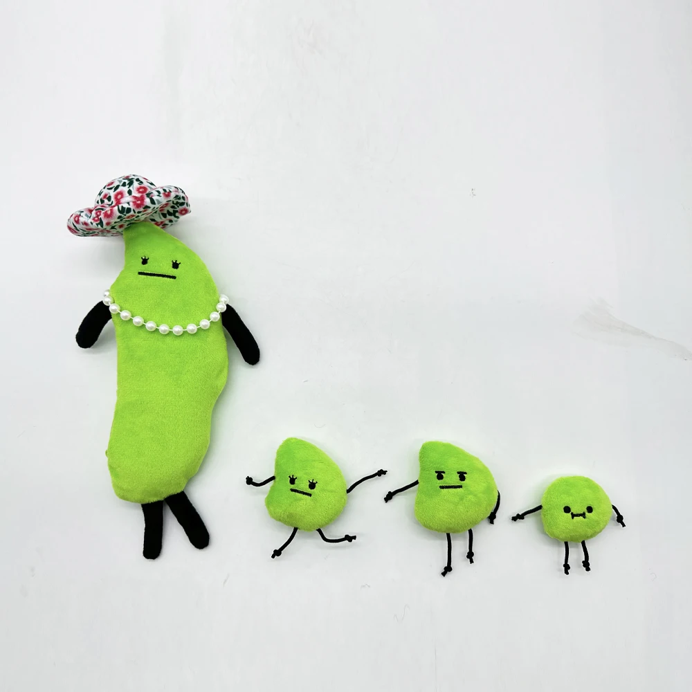 New Arrival Popular Hot Selling Cute Secret Staycation Edamame Family Plush Toy