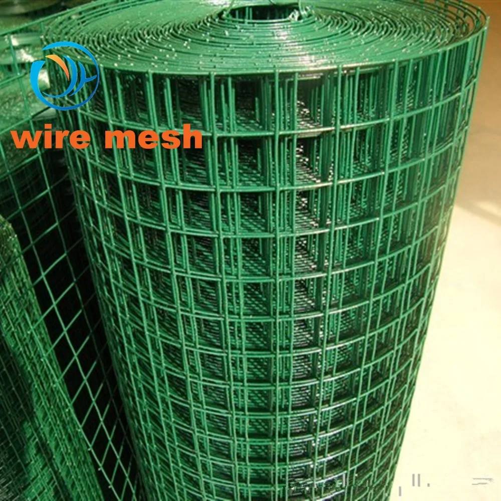 
pvc coated wire mesh by 1/2