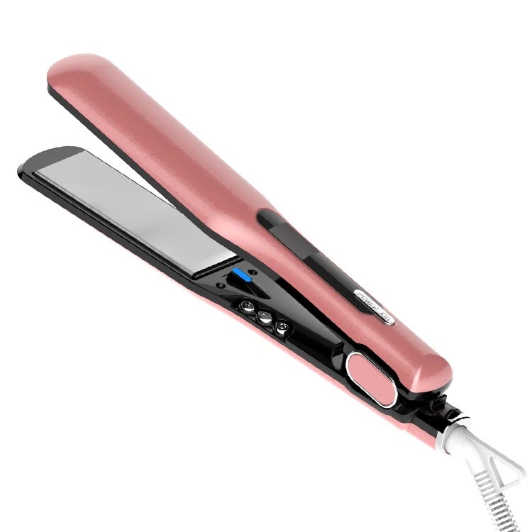 Wholesale PTC 480F 250 Degrees Ceramic Anion Ceramic Plate Portable Titanium Flat Iron Professional Keratin Hair Straightener